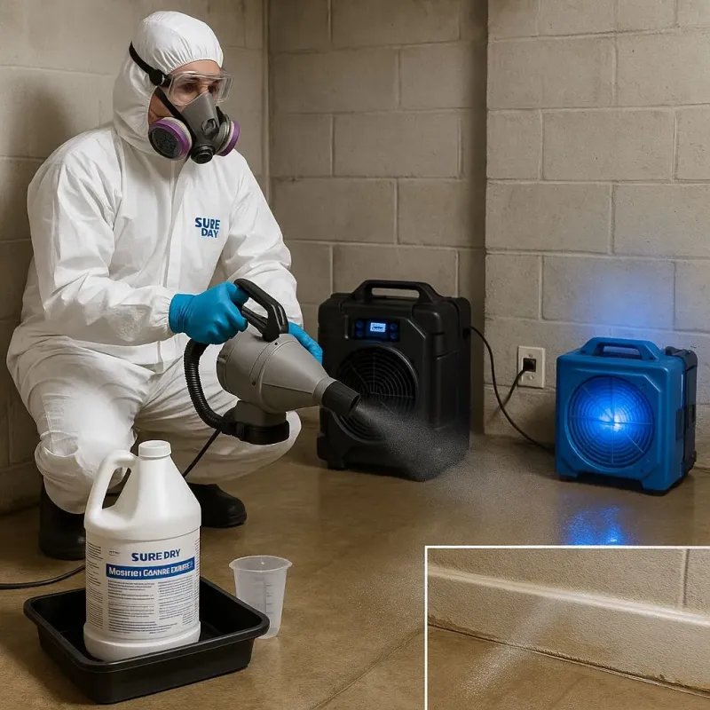 Sanitization and Odor Removal process in Hawkins, TX