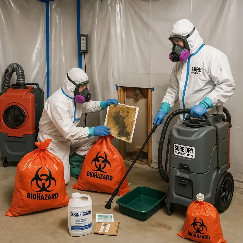 Contaminated Water Handling Protocols process in Hawkins, TX