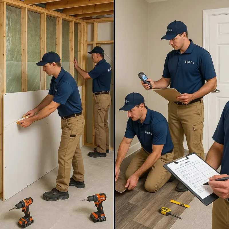 Repairs and Reconstruction process in Hawkins, TX