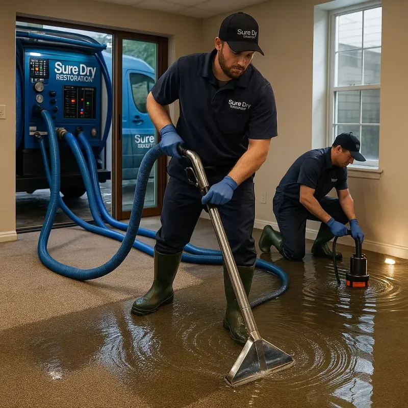 Water Extraction and Removal process in Hawkins, TX